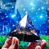 Orgonite Pyramid Resin Display Decorations TREE-PW0001-63B-5
