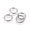 Tarnish Resistant 304 Stainless Steel Saw Cut Open Jump Rings STAS-P212-25P-05-1