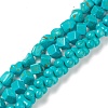 Synthetic Howlite Beads Strands G-A211-19-1