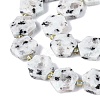 Natural Sesame Jasper Beads Strands G-N368-01A-19-4