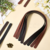 8 Bags 3 Colors PU Leather Bag Handles FIND-CL0001-08-3