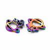 Alloy Pendant Rhinestone Settings PALLOY-S180-087-NR-3