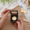 Wood Medal Storage Magnetic Boxes CON-WH0088-94A-02-3