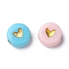 Opaque Acrylic Beads PACR-N006-50-A01-5