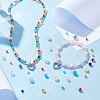 24 Strands 6 Styles Electroplate Glass Beads Strands EGLA-GA0001-33-4
