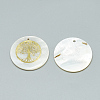 Freshwater Shell Pendants SHEL-Q016-016-3