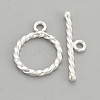 Sterling Silver Toggle Clasps STER-S002-62-1