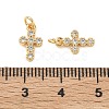 SHEGRACE Brass Micro Pave Cubic Zirconia Pendants XGRQ3D520-491G-3