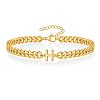 Letter 304 Stainless Steel Link Bracelets FS-WG7830E-07-1