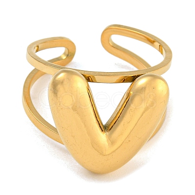 304 Stainless Steel Finger Ring RJEW-L125-02G-22-1