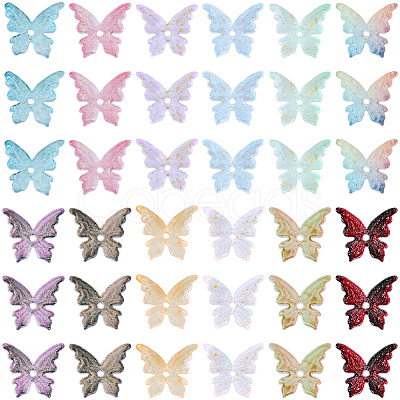 240Pcs 12 Colors Glass Beads DGLA-SC0001-04-1