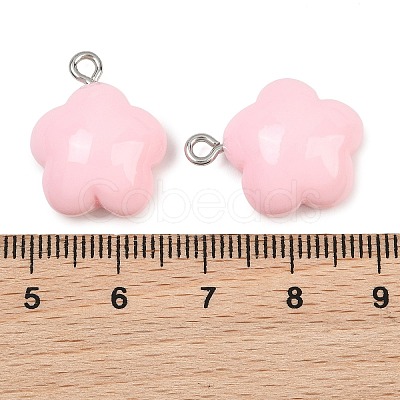 Opaque Resin Pendants RE-CBAF00C-12-1