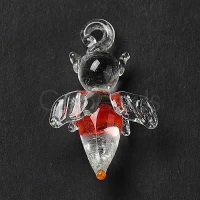 Handmade Lampwork Pendants LAMP-G156-02-1