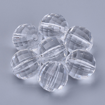 Transparent Acrylic Beads TACR-Q254-24mm-V01-1