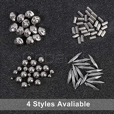 304 Stainless Steel with 201 Stainless Steel Polished Beads X-STAS-WH0016-05P-1