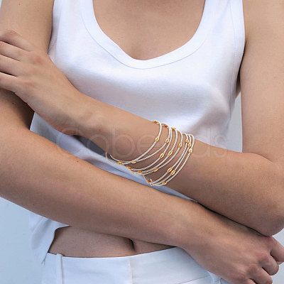12Pcs Spring Bracelets Set BJEW-BC0001-13P-1