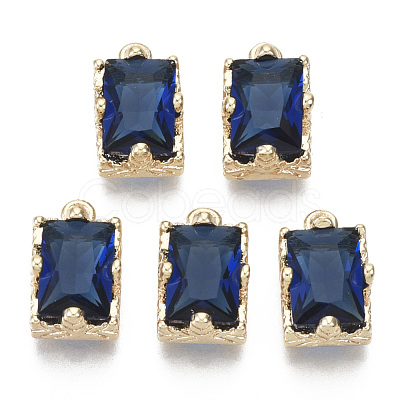 Glass Rhinestone Pendants GLAA-N038-20-1