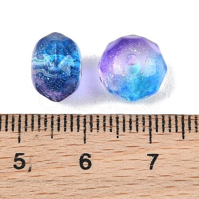 Two-Tone Transparent Acrylic Beads AC-CBAE44E-01A-02-1