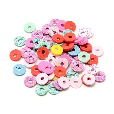 Handmade Polymer Clay Beads X-CLAY-Q230-32-1