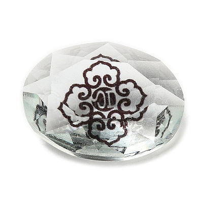 Pointed Back Glass Rhinestone Cabochons GLAA-B012-43A-1