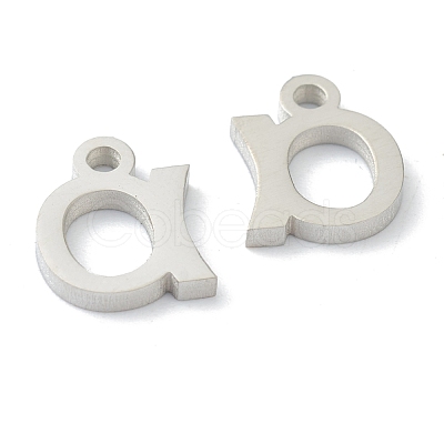 Non-Tarnish 304 Stainless Steel Charms STAS-G244-01A-1