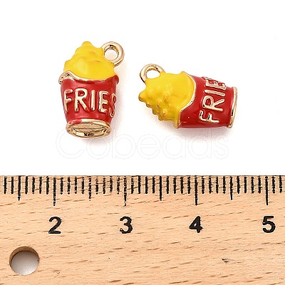 Alloy Enamel Pendants PALLOY-R155-01G-M-1