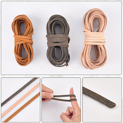 5M Flat Cowhide Leather Cords WL-GF0001-27C-02-1