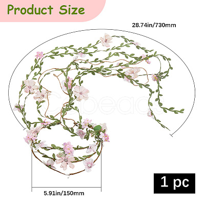 Cloth & Alloy & Plastic Headbands OHAR-WH20008-05A-1