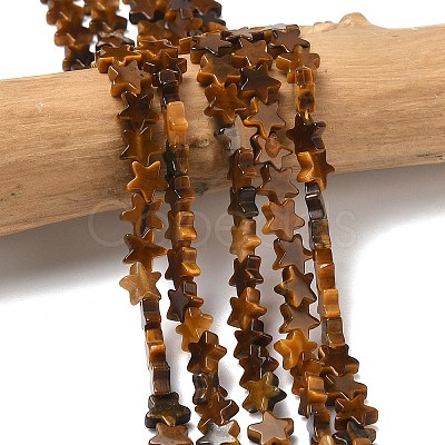Natural Tiger Eye Beads Strands G-F817-A06-01-1