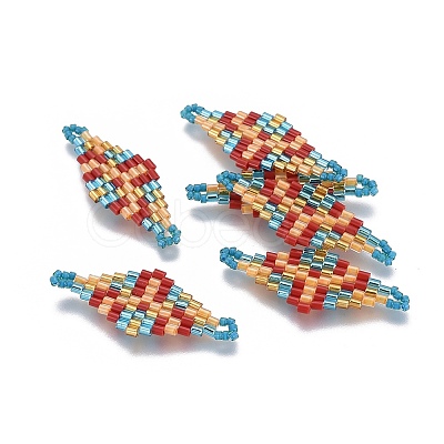 MIYUKI & TOHO Handmade Japanese Seed Beads Links SEED-E004-I08-1