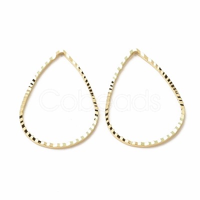 Brass Linking Rings KK-F831-017E-G-RS-1