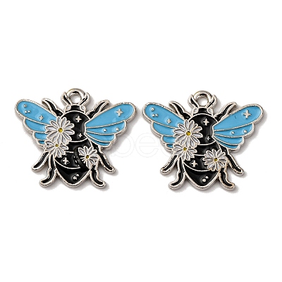 Alloy Enamel Pendants X1-FIND-H051-01A-P-1