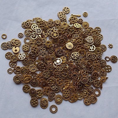 Zinc Alloy Open Back Bezel Cabochons PALLOY-WH0072-82AG-RS-1