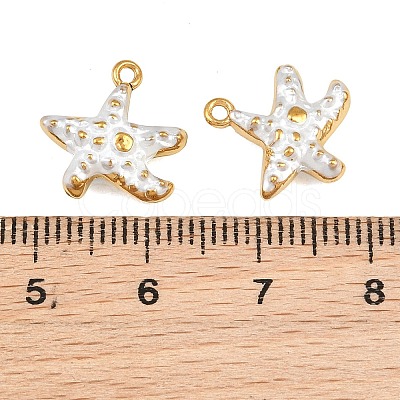 304 Stainless Steel Enamel Charms SA-CBAF5D5-17G-02-1