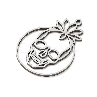 201 Stainless Steel Pendants SA-CBA6FBD-02P-1