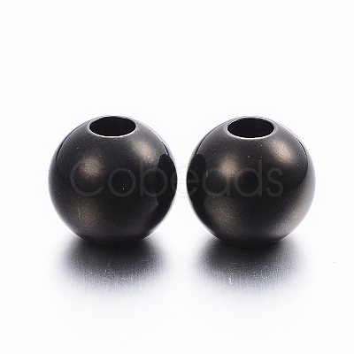 304 Stainless Steel European Beads STAS-H370-02B-02-01-1