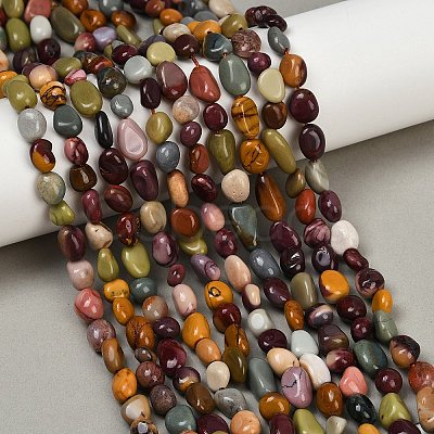 Natural Alashan Agate Beads Strands G-P568-C07-01-1