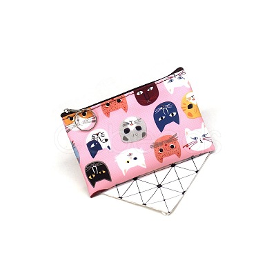 Cat Pattern Cloth Clutch Bags PAAG-PW0016-23B-02-1