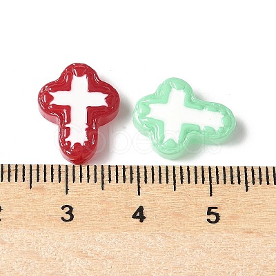 Baking Paint Glass Enamel Beads BLOW-D300-06A-1