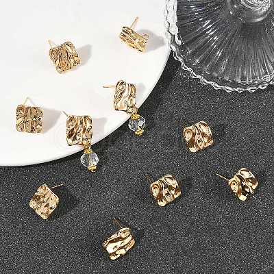 SHEGRACE Brass Stud Earring Findings XGRQ64318-872G-1