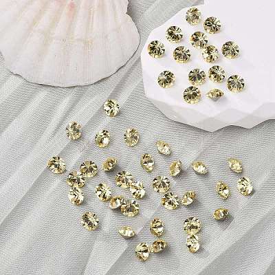 Preciosa&reg MAXIMA Crystal Round Stones Y-PRC-RBSS39-80100-1