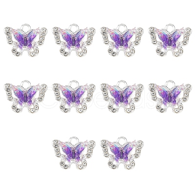 10Pcs Alloy Pendants FIND-YW0009-29F-1