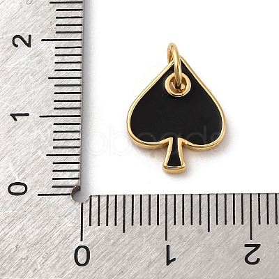 Brass Enamel Charms KK-Q098-25G-A02-1