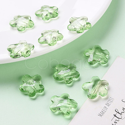 Transparent Acrylic Beads TACR-S154-32B-83-1