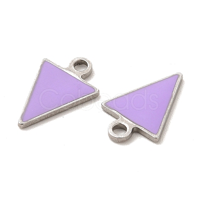 304 Stainless Steel Enamel Pendants LS-STAS-M308-15P-03-1