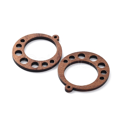 Walnut Wood Laser Cut Pendants WOOD-Q051-05I-1