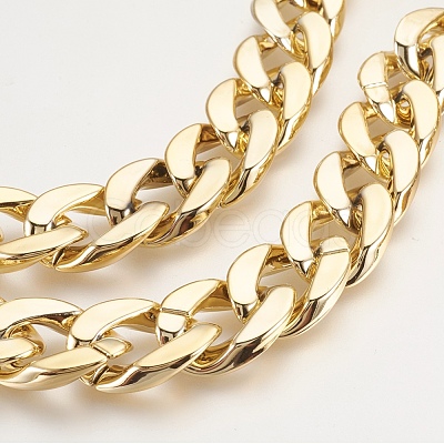 CCB Plastic Twisted Chains Curb Chain CHAC-A001-K01-1