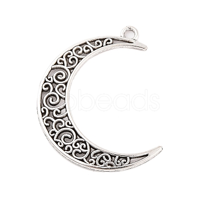 Tibetan Style Alloy Pendants X-TIBEP-R304-001AS-LF-1