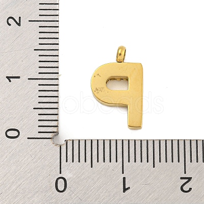 Ion Plating(IP) 304 Stainless Steel Charms STAS-G345-01G-P-1