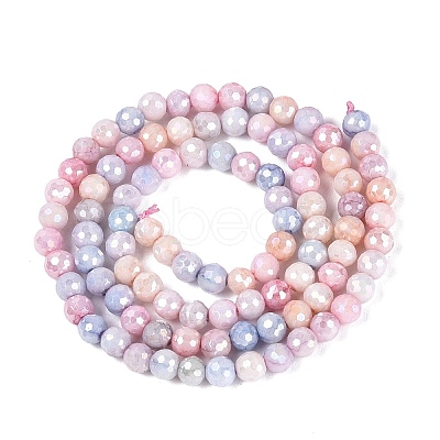 Anti-Tarnish Electroplate Glass Beads Strands EGLA-N027-02A-05-1